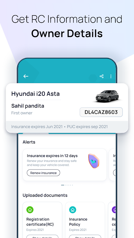 CarInfo – RTO Vehicle Info App Mod  Screenshot 2