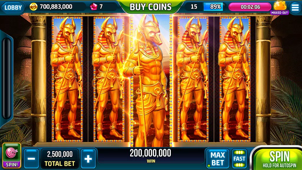 Gods of Las Vegas Slots Casino  Screenshot 2