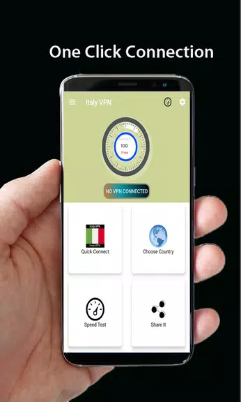 Italy VPN Free Vpn Italy - VPN Master opera VPN  Screenshot 1