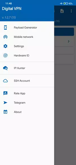 Digital VPN/SSH/WS  Screenshot 2