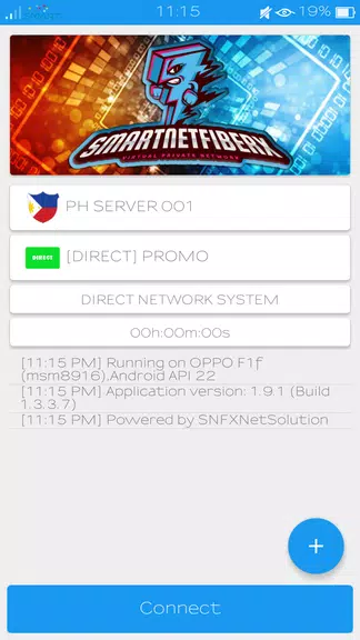 SmartNetFiberX VPN - PRO  Screenshot 1