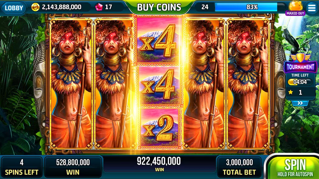 Gods of Las Vegas Slots Casino  Screenshot 1