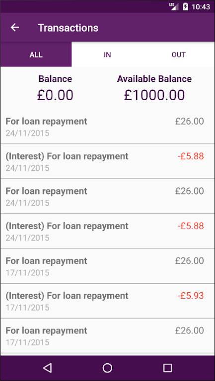 Derbyshire Community Bank  Screenshot 2