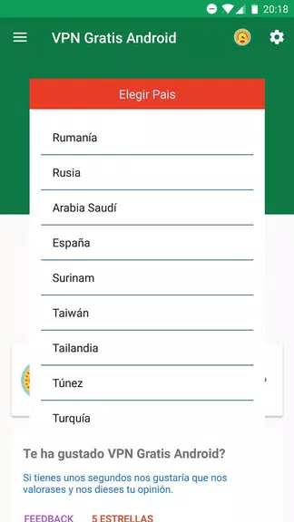 VPN Gratis Android  Screenshot 2