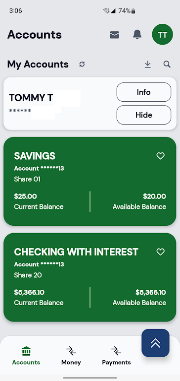 DATCU Mobile Banking  Screenshot 2