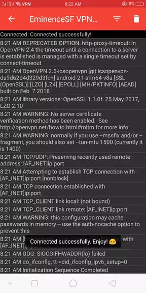 EminenceSF VPN  Screenshot 3