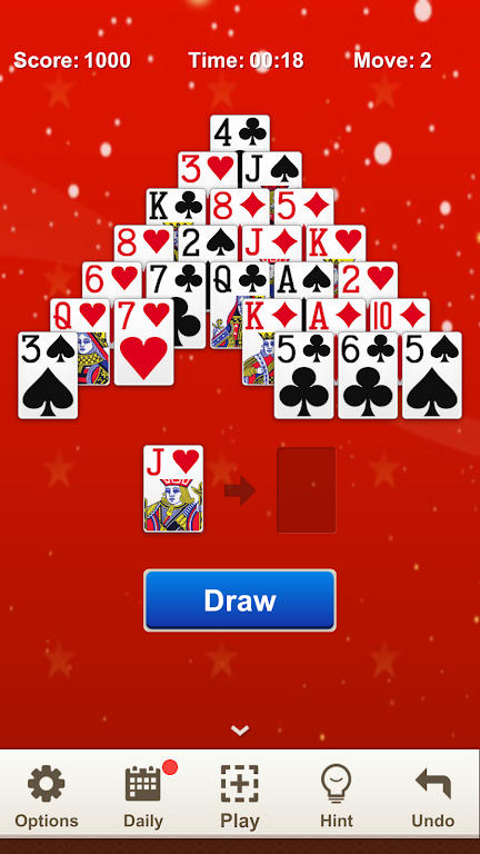 Solitaire Pyramid - Card Games  Screenshot 3