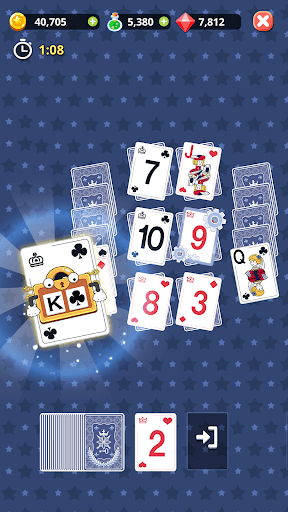 Theme Solitaire - Tower TriPeaks  Screenshot 2