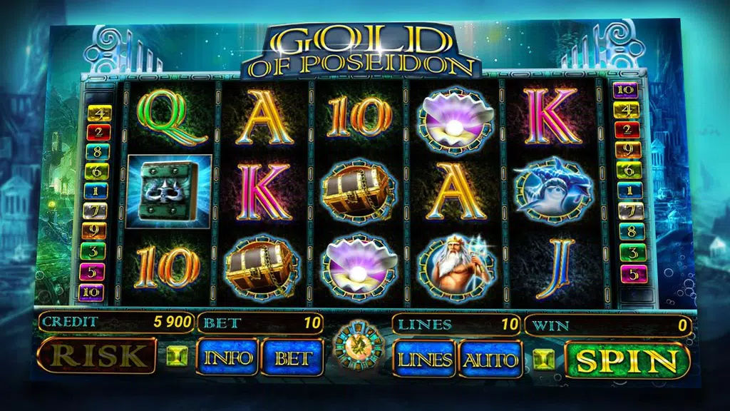 Gold of Poseidon slot  Screenshot 1