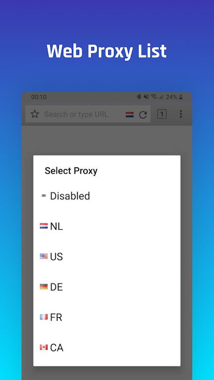 Unblock Site VPN Proxy Browser Mod  Screenshot 3