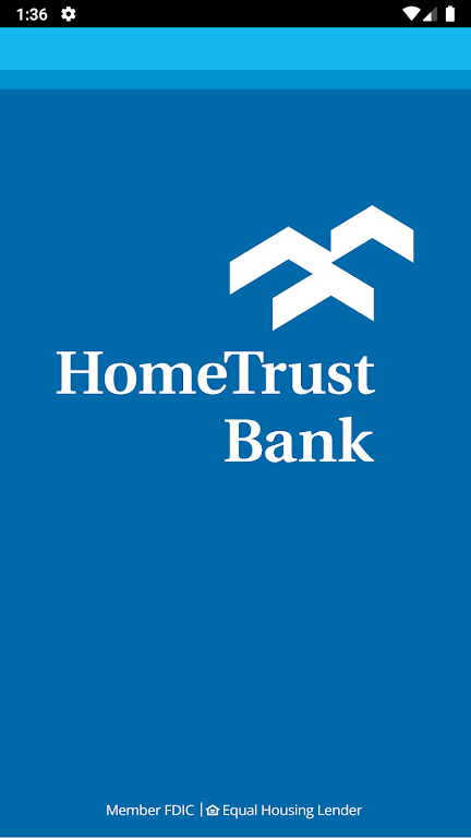 HomeTrust Mobile Banking  Screenshot 1