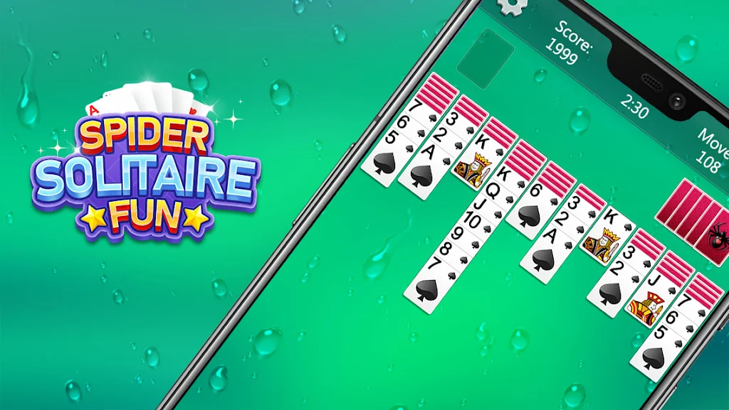 Spider Solitaire Fun  Screenshot 3