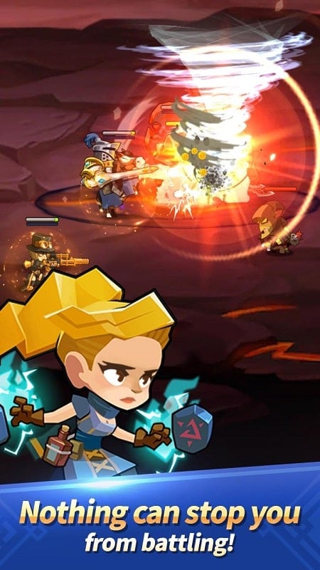 Dungeon Tactics: AFK Heroes  Screenshot 2