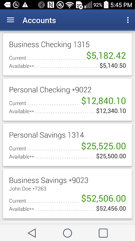 Dort Financial Mobile Banking  Screenshot 1