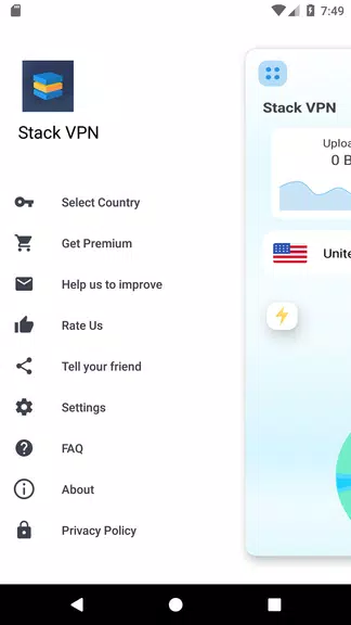 Stack VPN - Most Reliable, Free & Fastest VPN  Screenshot 2