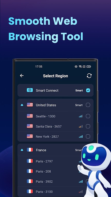 Global VPN – Smart & Security Mod  Screenshot 2