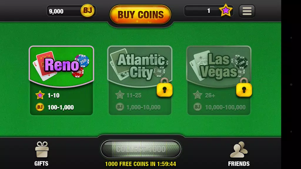 Free Blackjack Online Game  Screenshot 2