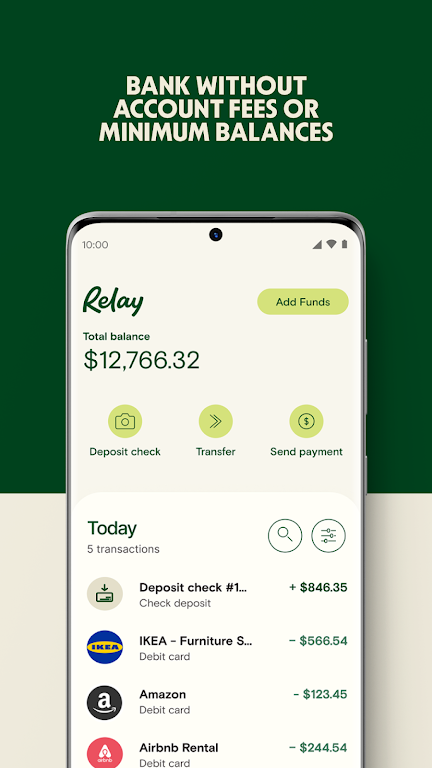 Relay | Business Banking  Screenshot 1