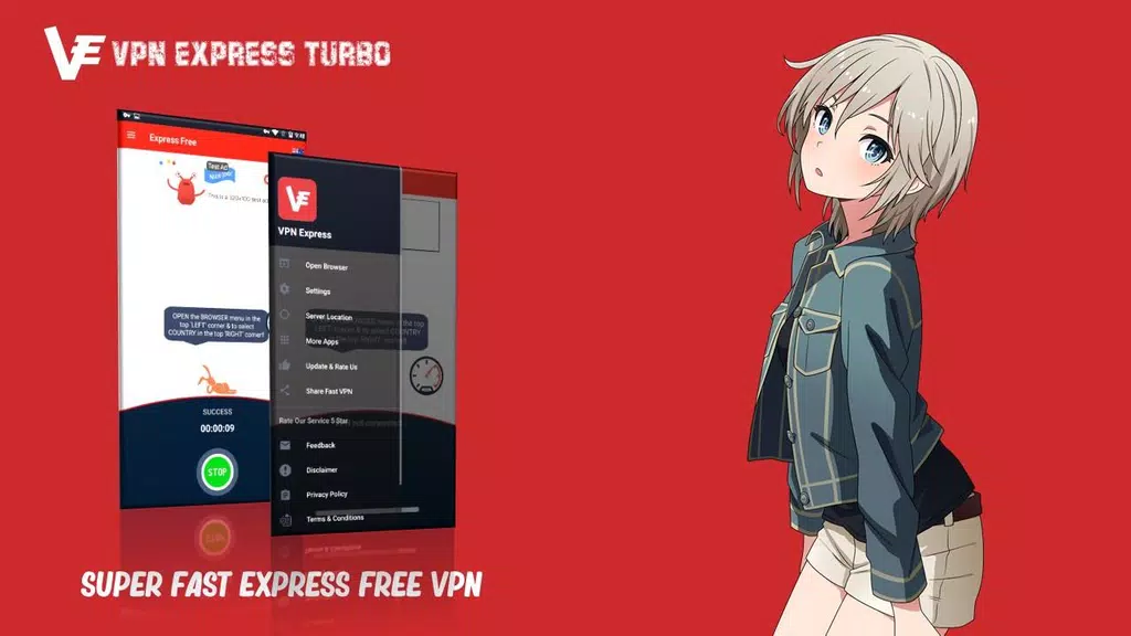 VPN Express Turbo - Free Proxy and Faster Internet  Screenshot 2