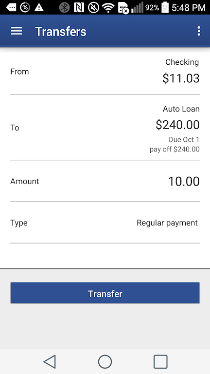 Dort Financial Mobile Banking  Screenshot 2