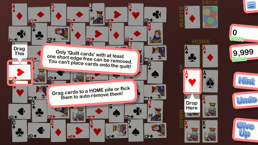 Crystal Crazy Quilt Solitaire  Screenshot 3