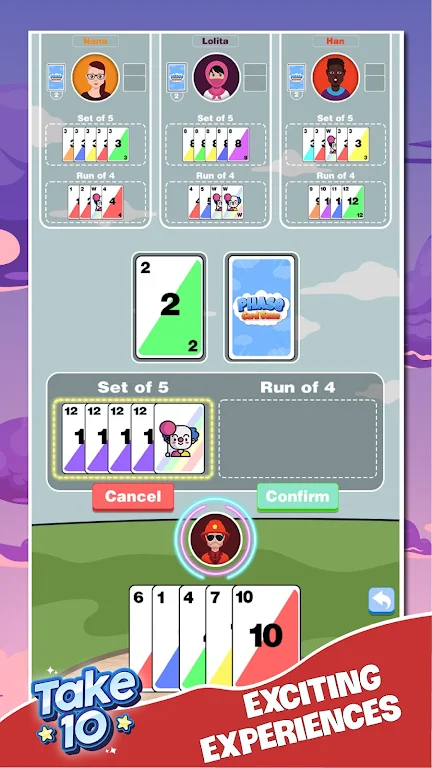 Take 10: Phase Card Game  Screenshot 1