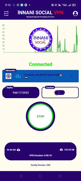 INNANI SOCIAL VPN  Screenshot 3