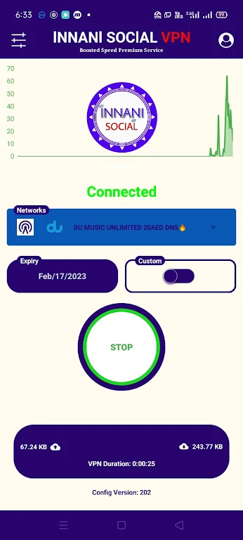 INNANI SOCIAL VPN  Screenshot 2