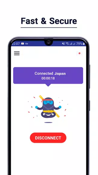 Ninja VPN – Faster, Safer Inte  Screenshot 1