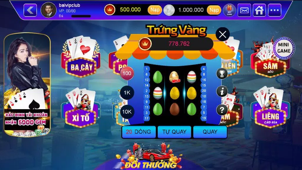 XGEM Game đánh bài đổi thưởng online Hot nhất 2017  Screenshot 3