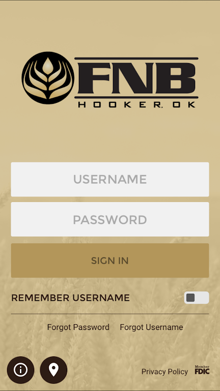 First National Bank of Hooker  Screenshot 1