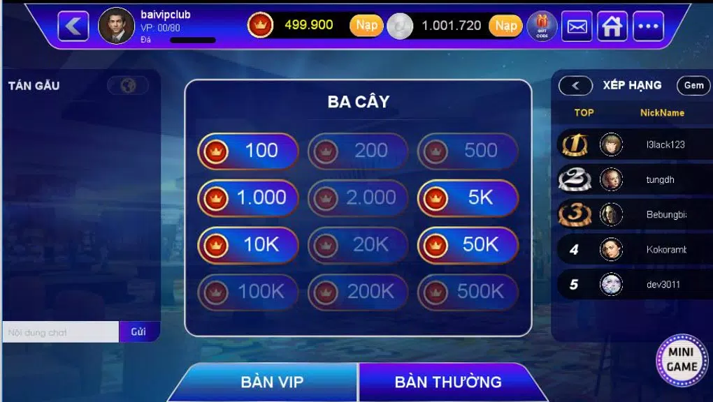 XGEM Game đánh bài đổi thưởng online Hot nhất 2017  Screenshot 4