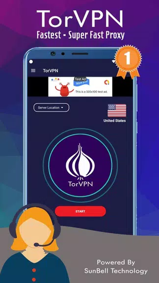 TorVPN Lite - Fast, Free Proxy & Unlimited VPN  Screenshot 2