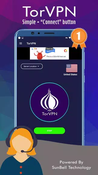 TorVPN Lite - Fast, Free Proxy & Unlimited VPN  Screenshot 3