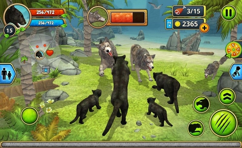 Panther Family Sim Online  Screenshot 3