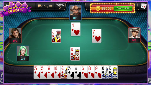 Spades - spades offline games  Screenshot 3