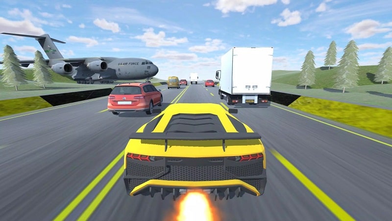 Fast Car Driving Simulator  Screenshot 1