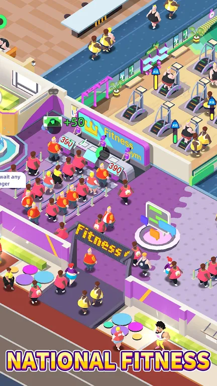 Fitness Club Tycoon  Screenshot 2