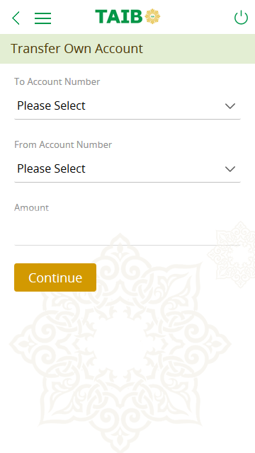 TAIB Mobile Banking  Screenshot 2