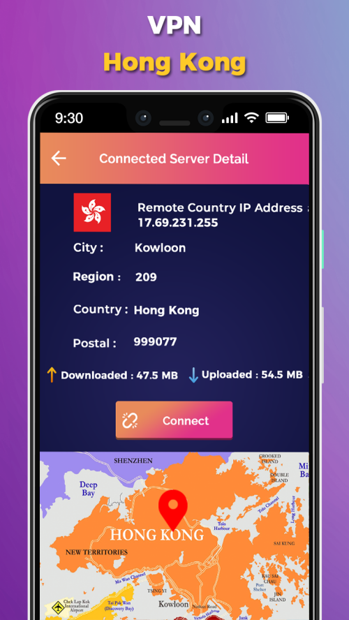 VPN Hong Kong  Screenshot 3