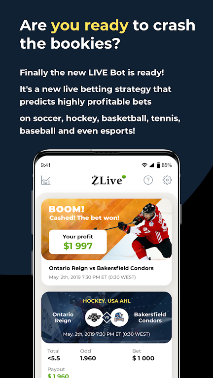 Live Bet Zlive  Screenshot 3