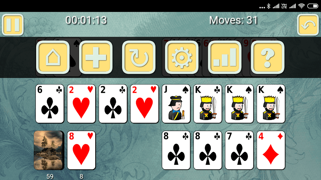 Aces and Kings Solitaire  Screenshot 3