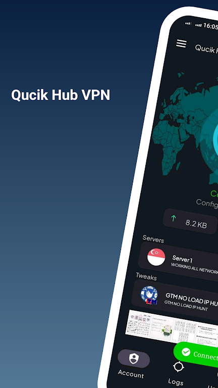 Quick Hub VPN  Screenshot 1