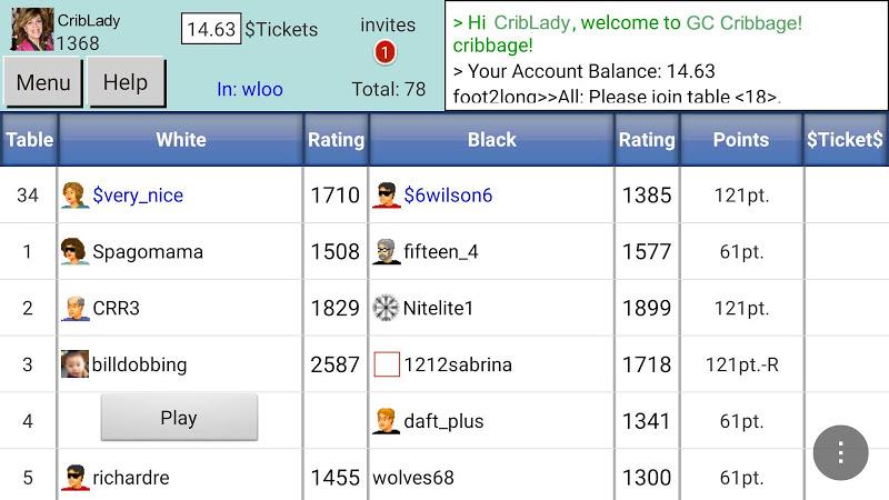 GC Cribbage  Screenshot 2