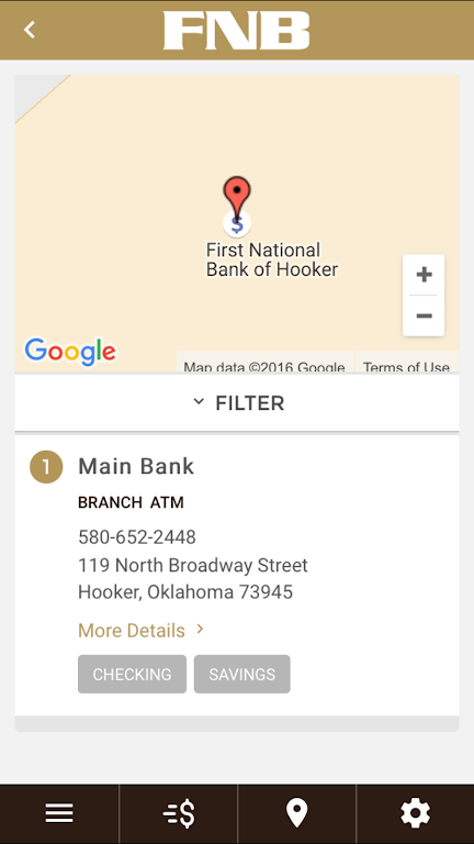 First National Bank of Hooker  Screenshot 2