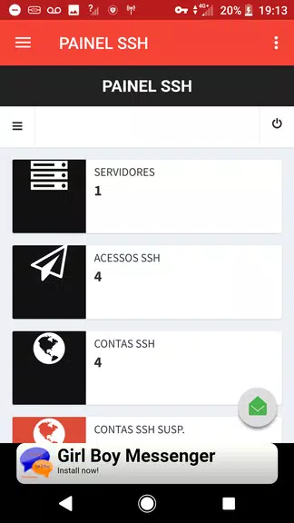 Painel NET MOVEL - VPN & SSH  Screenshot 1