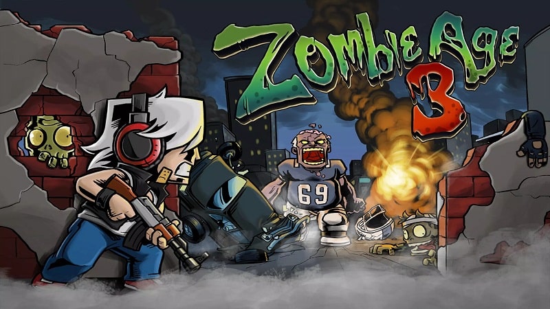 Zombie Age 3HD  Screenshot 1