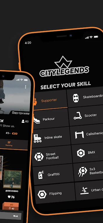 CityLegends: Skate BMX Parkour  Screenshot 2