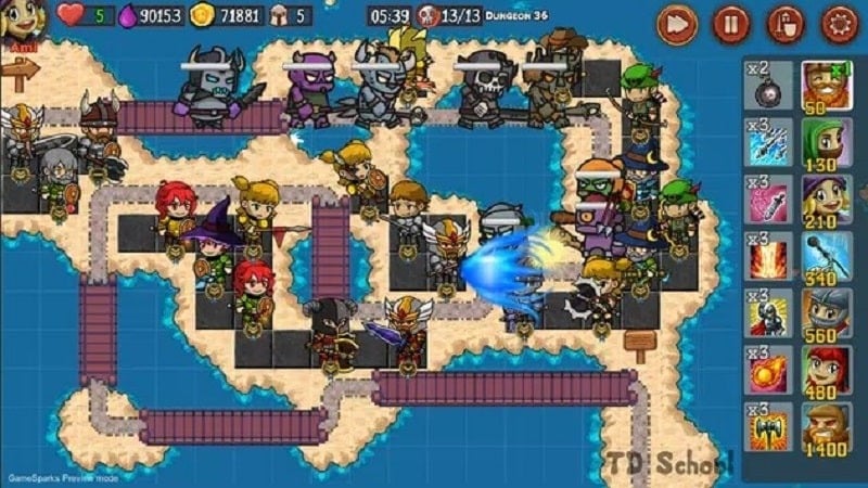 Tower Defense School 2  Screenshot 2