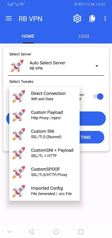 RB VPN  Screenshot 2